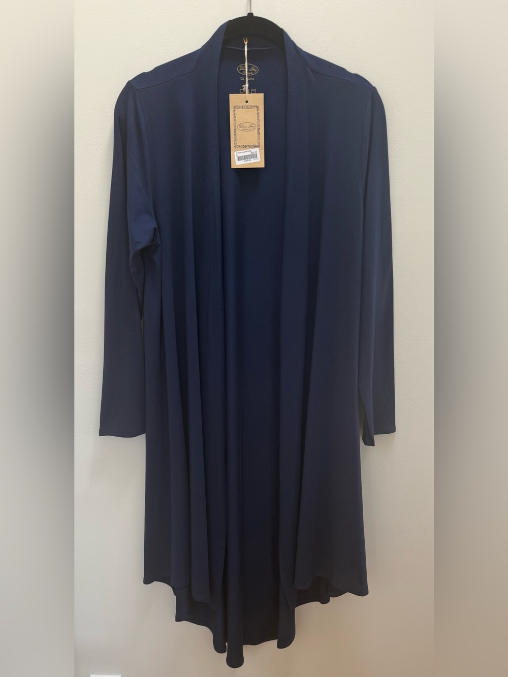 Blue Sky Clothing Priscilla Jacket, Indigo, Bamboo Size M